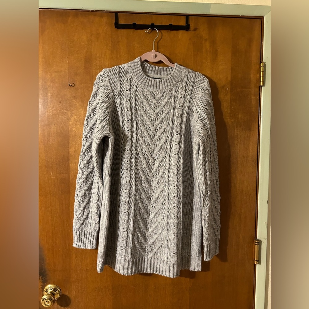 Ellos Pullover Cable Tunic Sweater - image 4